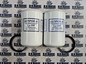 ×2pcs PALL INDUSTRIALS ULTIPOR III FILTER HC7400S KS4H NON BYPASS 7BAR U.K. - Picture 1 of 19