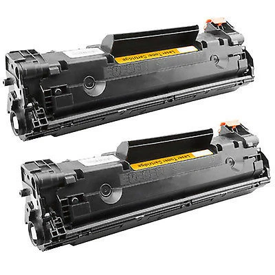 2 TONER COMPATIBILI PER HP LASERJET CE285A 85A P1102 W 285A P1102W M1212 M1210 - Immagine 1 di 4