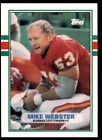 1989 Topps Traded Series Mike Webster Kansas City Chiefs #131T
