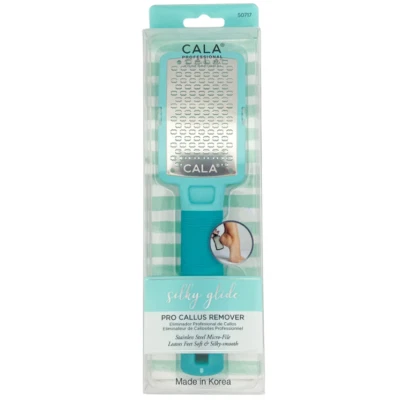 Средство для удаления мозолей CALA Silky Glide из нержавеющей стали микропайка для влажной/сухой кожи синее - Изображение 1 из 4