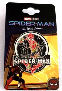 Prendedor de solapa de vecindario Marvel Spider-Man No Way Home Friendly nuevo sin usar, en caja nuevo 2021 - Imagen 1 de 4