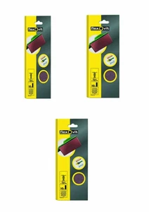 1/3 SANDING PADS RECTANGULAR SHEETS 93 X 230MM SANDPAPER X 30 SHEETS FLEXOVIT
