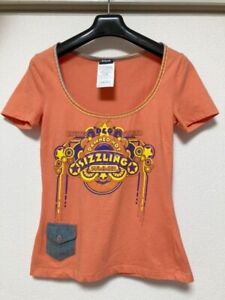 DOLCE & GABBANA D&G Logo Denim Pocket T-shirt Tops Women Cotton Linen From Japan