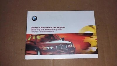 BMW 325i 325xi 330i 330xi 2001 sedán manual del operador del propietario guía del usuario Foto 1 de 4