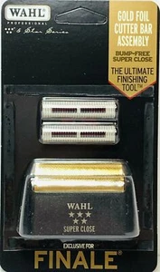 WAHL 7043 SERIE 5 ESTRELLAS REPUESTO FINAL LÁMINA DE ORO Y BARRA DE CORTE CONJUNTO NUEVO - Imagen 1 de 5