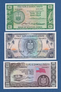 WESTERN SAMOA -- SET 1-2-10 TALA ND 1967 ( REPRINT 2020 ) -- PREFIX S - PICK NEW - Picture 1 of 2