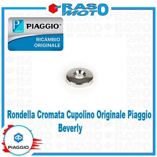 Rondella Cromata 2cm Cupolino Originale Piaggio Beverly Rst Tourer 350 - Immagine 1 di 1