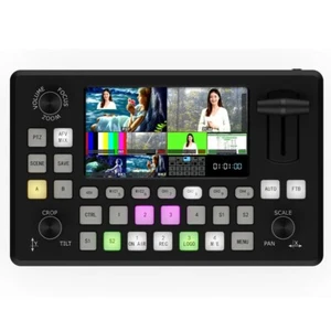 UVLIVE M/E Video Switcher Mixer 4 HDMI-Compatible Muliti-Camera Live Streaming - Picture 1 of 16