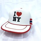 I Love New York Vintage 3 Bar Snapback Trucker Hat Cap Adjustable
