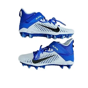 Nike Football CLEATS Sz 11 Alpha Menace Pro 2 Mid Royal Blue BV3945-101 Mens - Picture 1 of 7