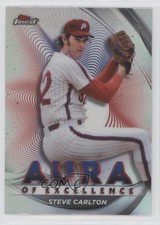 2022 Topps Finest Aura of Excellence Steve Carlton #AE-SC HOF