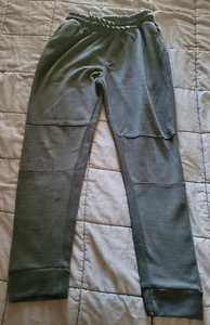 Tony Hawk Black Drawstring Jogger Athletic Stretch Sweatpants Boys Youth M 10/12 - Picture 1 of 4