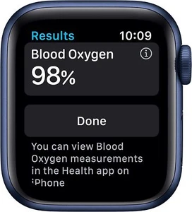 Apple Watch Series 6 44mm (GPS) Aluminium Blue Software Issues - Afbeelding 1 van 1