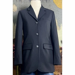 Rag & Bone Flynn Black Wool Blazer Jacket 2 - Picture 1 of 13