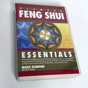 FENG SHUI ESSENTIALS 2-Disc CD & DVD Set Marie Diamond w/ Paul R. Scheele - Picture 1 of 8