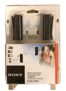 NEW - Sony ECM-AW4 Bluetooth Wireless Microphone System - Picture 1 of 1