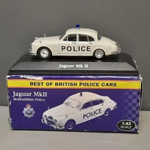 Atlas Editions Jaguar MK II Bedfordshire Police Best of Police Cars Scale 1:43 - Picture 1 of 23