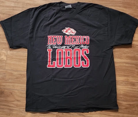 New Mexico Lobos T-Shirt Sz XL Cover