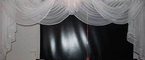 Deko - Gardine, Store, Vorhang in der Farbe weiß - Bild 1 von 2
