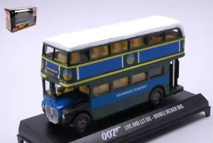 Modellino auto scala 1:64 AUTOBUS DOUBLE DECKER modellismo statico collezione - Imagen 1 de 1