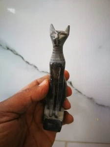 ANCIENT EGYPTIAN ANTIQUES EGYPTIAN Statue Of Cat Goddess Bastet Egyptian BC - Picture 1 of 15