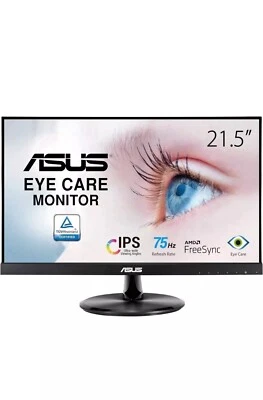ASUS VP229Q 21.5” Monitor 1080P Full HD Adaptive Eye Care HDMI VGA Frameless - Image 1 of 4