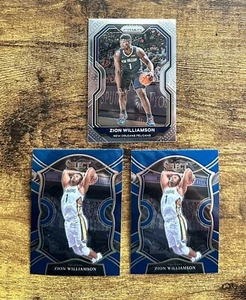 Zion Williamson 2020-21 Select & Prizm Mixed Card Lot 2nd Year Sophomore NBA - Bild 1 von 2