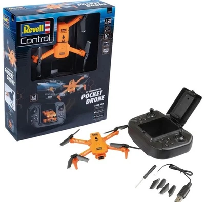 RC Quadrocopter Pocket Drone, Revell Control Ferngesteuerte Drohne - Bild 1 von 4