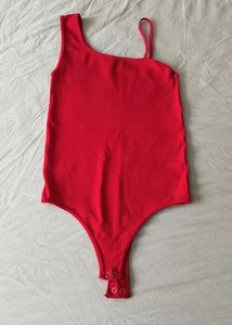 Bella Damen One Shoulder Seamless Body Ärmellos Rot Med/Lg - Bild 1 von 6