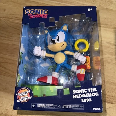 TOMY Sonic the Hedgehog Edición Coleccionista 1991 Clásico Sonic 5" Figura Nueva Foto 1 de 4