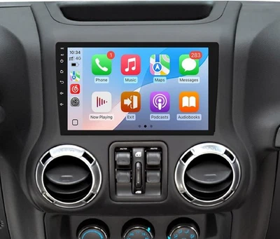 Car Stereo for Jeep Wrangler JK Compass Grand Cherokee Dodge Ram 1500 2005-2018 - Image 1 of 4