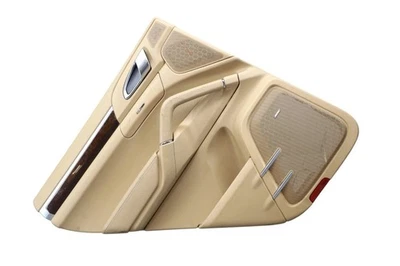 11-18 Porsche Cayenne Rear Left Driver Side Interior Door Panel Trim Beige Oem - Image 1 of 4