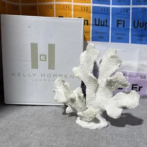 Coral Por Kelly Hoppen Londres, Coral Blanco, Coral Decoración del Hogar, Arrecife de Coral Blanco - Imagen 1 de 14