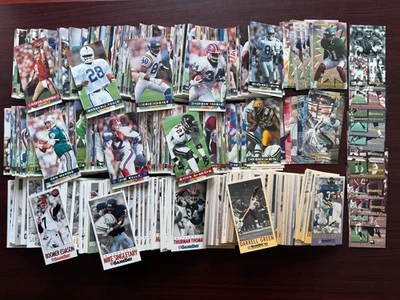 1992-94 NFL Gameday/Fleer, Lot of 1100! Montana, Aikman, Marino, Elway, EX-NM - Image 1 of 4
