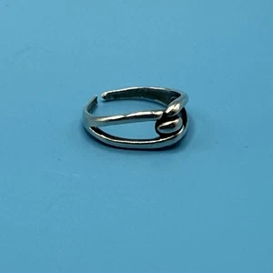 Ring "Knotenkunst" Silber 925 gestempelt Vintage - Bild 1 von 3