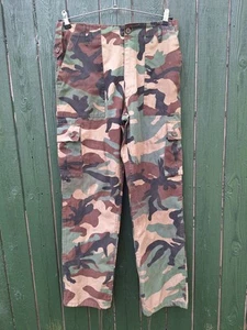 US WOODLAND BDU STYLE HOSE AUSGESTELLT AN AFGHAN ANA GRÖSSE MEDIUM - Bild 1 von 4