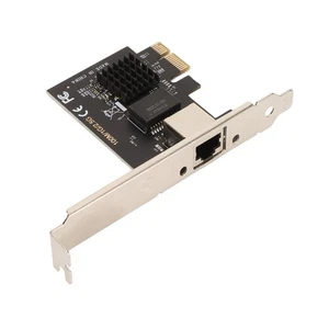 2.5G Ethernet Network Card PCIEx1 RTL8125B 2.5G Single Copper Port Network A NEW - Afbeelding 1 van 12