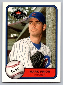 2001 FLEER PLATINUM #529 MARK PRIOR CUBS ROOKIE - Picture 1 of 3