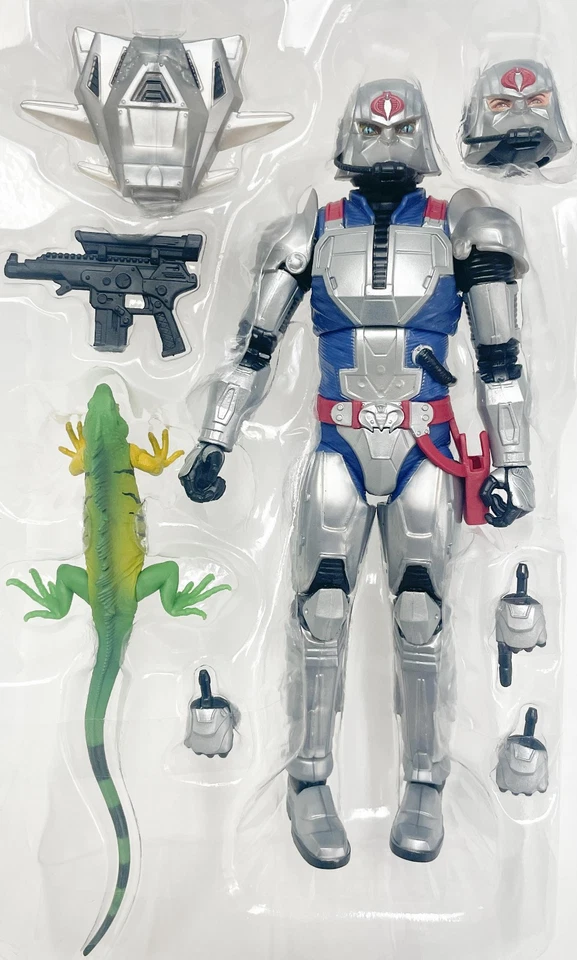 Loose Cobra Commander with Combat Armor #168 Gi Joe 6" Figure Classified Hasbro - Image 1 of 1