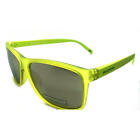 Skechers Sunglasses Men Se6015s 94C Rectangle Neon Yellow/Grey Mirrored 100%Uv