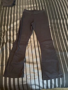Old Navy Size 10/12 Black Flare Leggings Girls - Picture 1 of 2