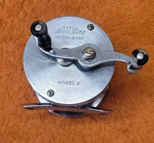 S2•Wards Sport King No. 60-6328 Level Wind Casting Fishing Reel - Picture 1 of 9