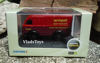Furgoneta Oxford comercial diecast escala 1/76 Austin K8 - Wynns Heavy Haulage 76AK013 Foto 1 de 4