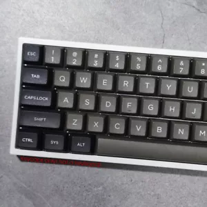 Retro Double Shot DSA Profile PBT Keycaps Set For Cherry MX Mechanical keyboards - Picture 1 of 8