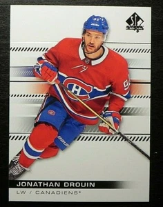 2019-20 19/20 SP Authentic #73 Jonathan Drouin Montreal Canadiens - Picture 1 of 2