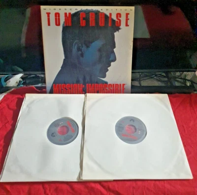 Mission Impossible (Laserdisc, Widescreen, 2 Disc, LV31899-2) Original Near Mint - Image 1 of 4