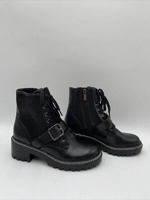 BCBGeneration Corali Moto Bootie Black Size 6M/36 - Image 1 of 4