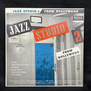 Decca Presents “Jazz Studio 2” From Hollywood 1954 LP Vinyl DL 8079 Mono EX/EX - Picture 1 of 6