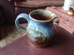 PETER SEYSELL, Small Stoneware Cream Jug Forst of Dean Pottery. 3.25"Tall. - Picture 1 of 8