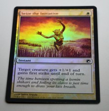 1 x Seize the Initiative FOIL - Scars of Mirrodin - MTG Magic the Gathering